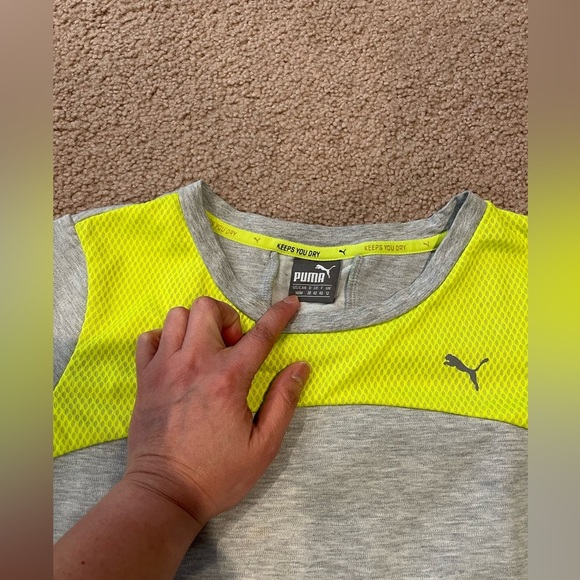 Ladies (Junior/ Youth) PUMA Damen Transition Crew Sports Top - Picture 2 of 11